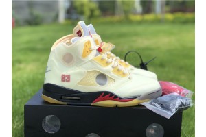 Jordan 5 Retro OFF-WHITE Sail DH8565-100