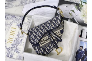 Christian Dior saddle Oblique