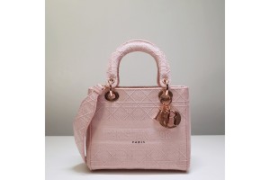 Christian Dior lady D-lite Pink/ Black/ White