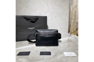 YSL City Camera/Belt Bag in Black
