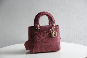 Christian Dior lady D-lite Wine/ Nude Color