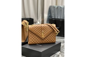 Kitlife YSL Envelope Caviar Taupe