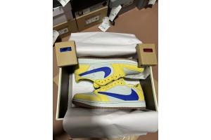 Air Jordan 1 Retro Low OG SP Travis Scott Canary