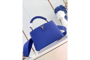 Louis Vuitton Capucines Monogram Flower Bag Size 27cm
