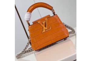 Louis Vuitton Capucines Bag Size 16.3cm