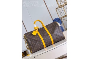 Louis Vuitton Keepall Bandoulière 50 Monogram Macassar 