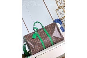 Louis Vuitton Keepall Bandoulière 50 Monogram Macassar