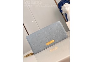 Louis Vuitton Wallet On Chain Lily Monogram Empreinte
