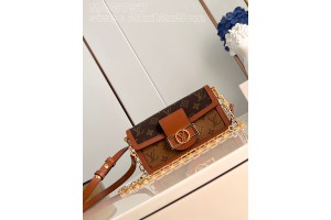 Louis Vuitton Dauphine East West Monogram Reverse Bag