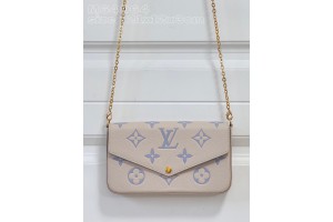 Louis Vuitton Félicie Pochette Monogram Empreinte Bag
