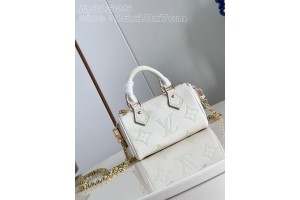 Louis Vuitton Nano Speedy Monogram Empreinte Bag