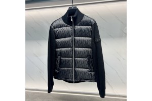 Dior Blouson Oblique Jacket Navy Black