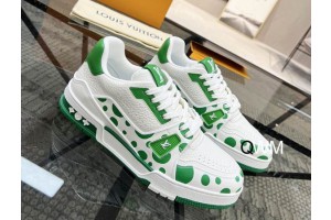 LV x Yayoi Kusama Trainer Sneaker (2023) - Green