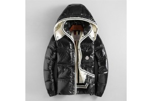 Moncler Men Classic Jakcet Black/White