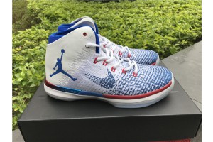 Air Jordan 31  White University Red Blue Olympics - 845037-107