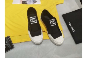 Chanel Double C Standard Canvas Shoes