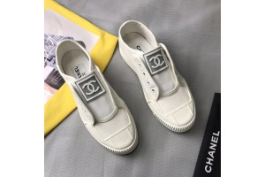 Chanel Double C Standard Canvas Shoes