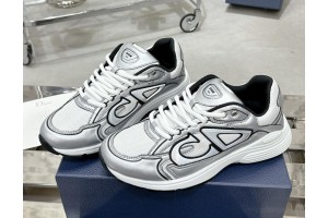 Dior B30 Sneaker White Silver 