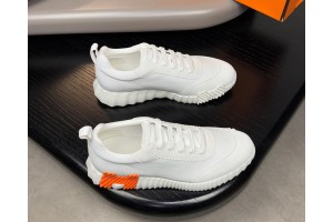 Hermes Bouncing Low-Top Casual Shoes Men's White