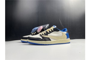 Travis Scott x Fragment x Air Jordan 1 Low OG - DM7866-140
